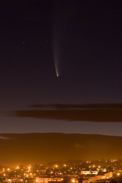 Shooting star photo