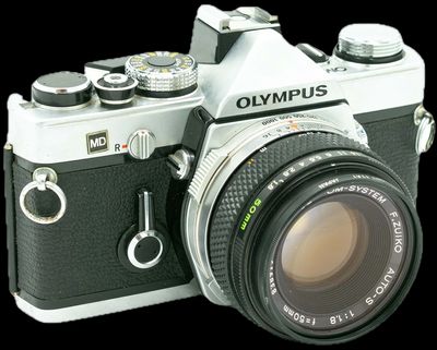 Olympus OM-1 with Zuiko 50mm f/1.8 lens
