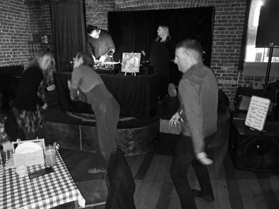 Photo of people dancing to a banger