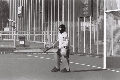 Daughter playing her hockey final